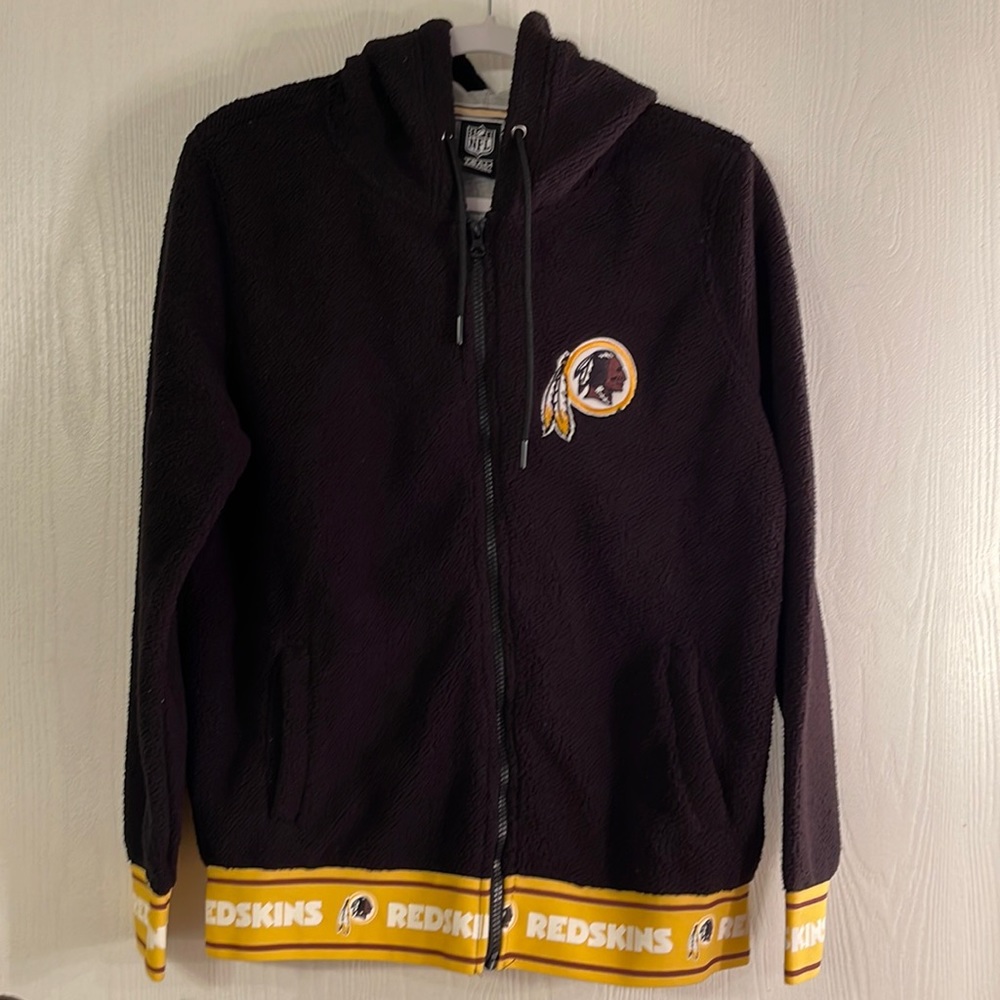 Washington Redskins Zip Sweater Fleece, Sz. M NWT